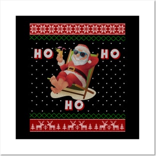 Ho Ho Ho Santa Posters and Art